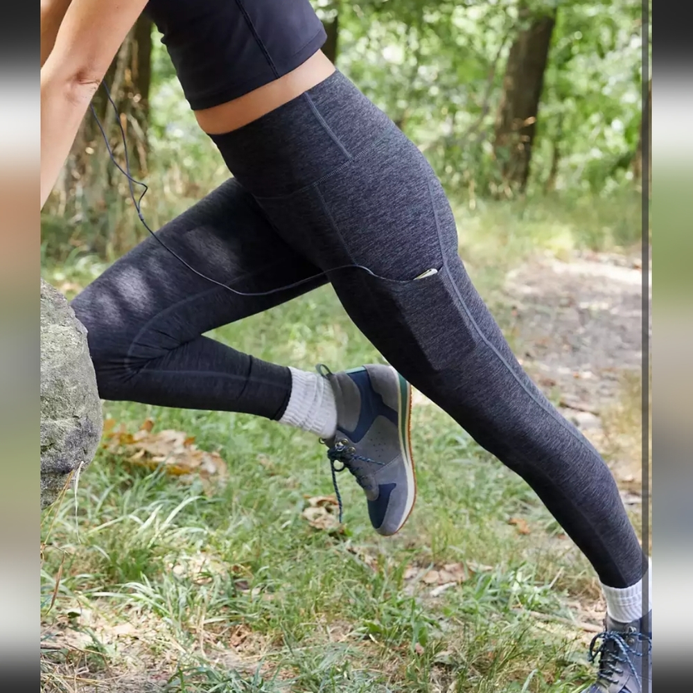 Aerie Navy The Hugger High Waisted Leggings in Small Long